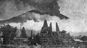 извержение вулкана Агунг 1963