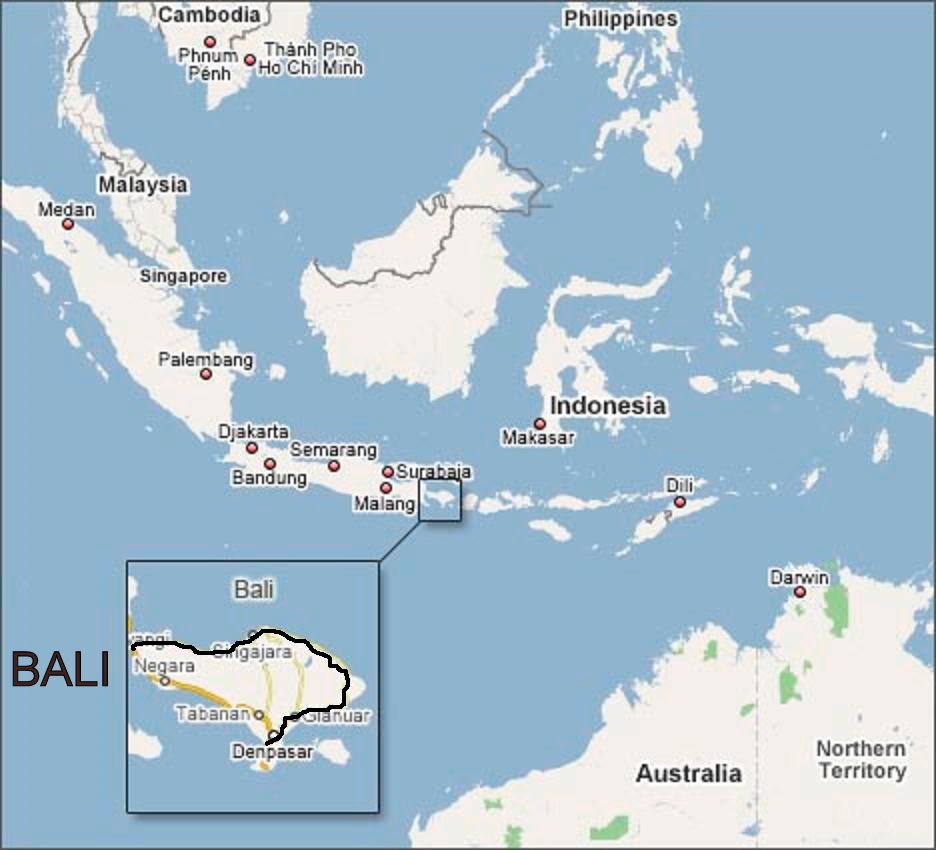 Карта остров бали где находится. Остров Бали на карте. Остров Бали на карте какая Страна показать.