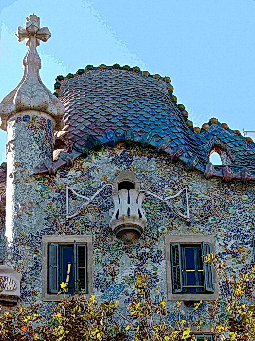 Мозаики Антонио Гауди, выдающегося испанского архитектора (1852-1926), фото № 21