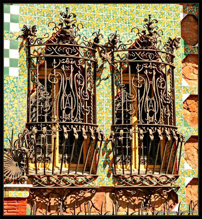 Мозаики Антонио Гауди, выдающегося испанского архитектора (1852-1926), фото № 4