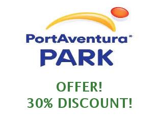 Promotional codes PortAventura save up to 20%