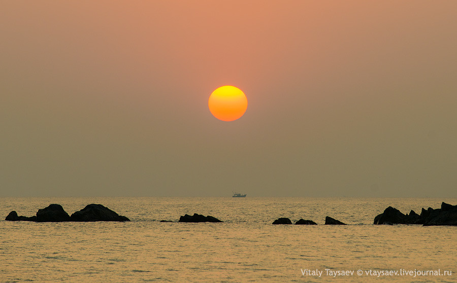 Goa sunset