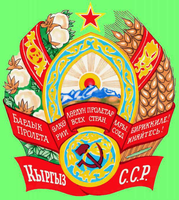 герб киргизской сср
