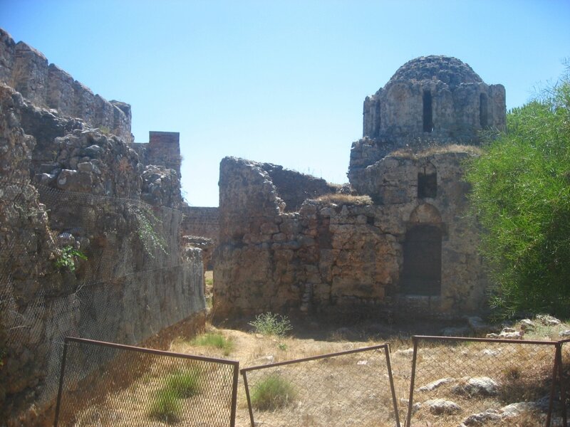 крепость Ичкале, Аланья, Турция,