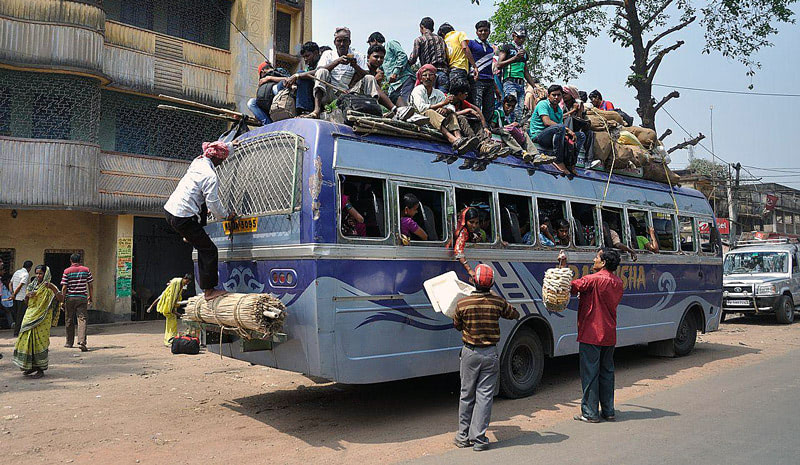 Транспорт Индии — автобус