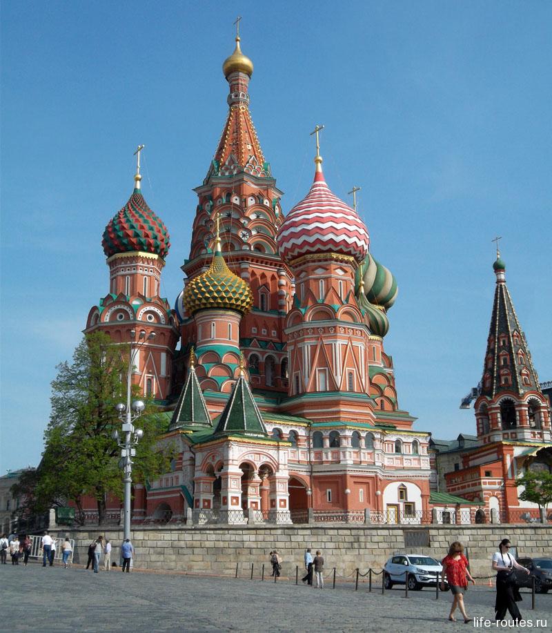 Собор Василия Блаженного - главное украшение Красной площади