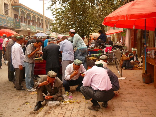 Уйгурия, Город Кашгар. 