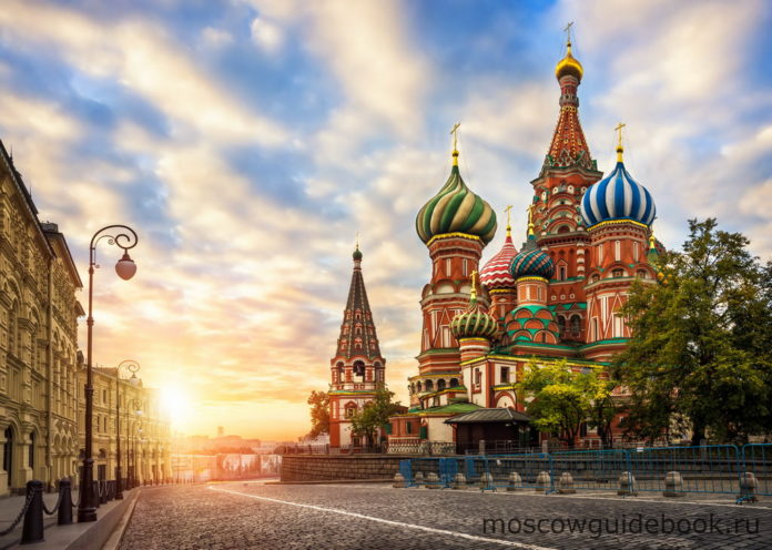 Фото собора Василия Блаженного на Красной площади.