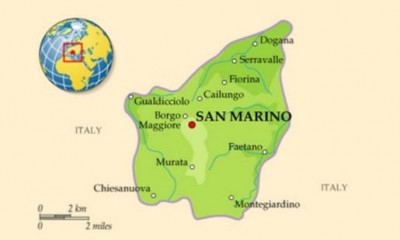 География Сан-Марино