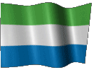 Sierra Leone флаг foto
