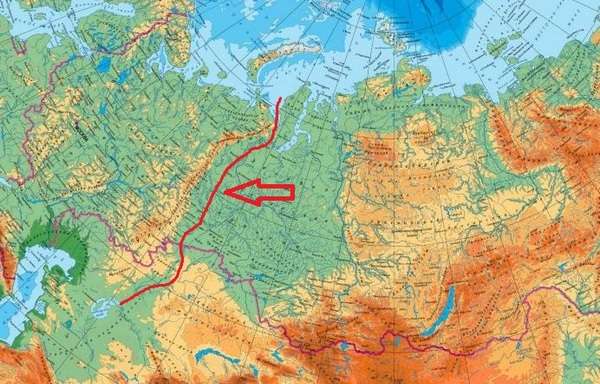 Изучаем уральские горы на карте России: полная характеристика и географическое положение