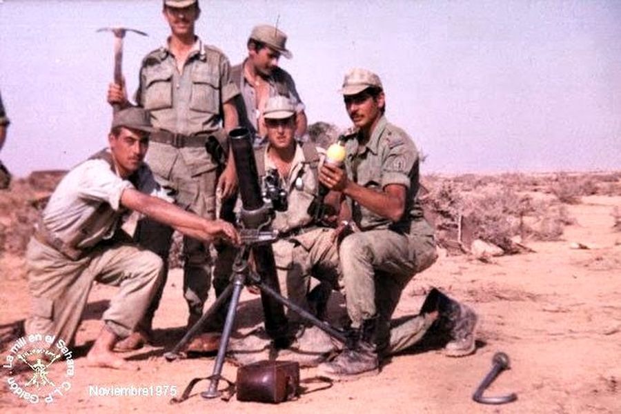 ​Испанские солдаты в Сахаре - Западная Сахара: страна за Стеной 