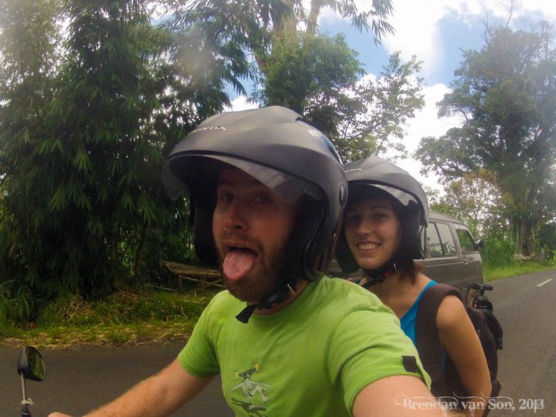 Scooter in Bali