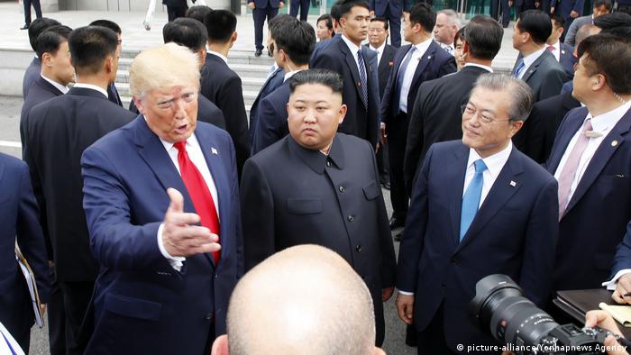 Washington and Pyongyang blame each other for the impasse, but Trump is hopeful for a breakthrough in nuclear talks. Although his previous two meetings with the North Korean leader didn