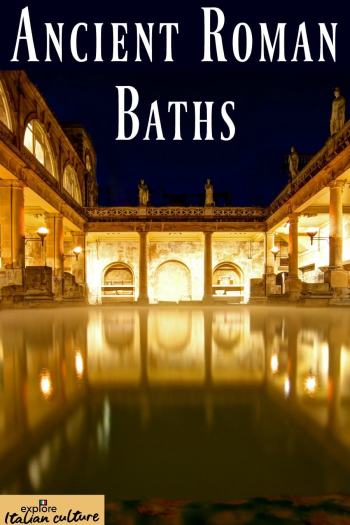 Ancient Roman baths: pin for later.