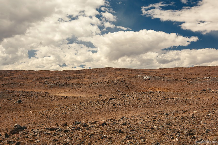 Марсианские пейзажи на Алтае