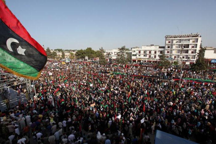 насление ливии при каддафи